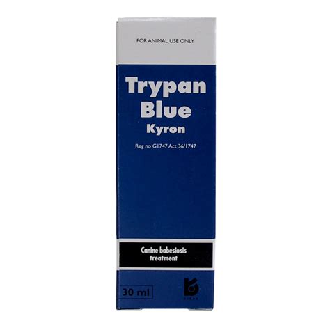 trypan blue kyron laboratories