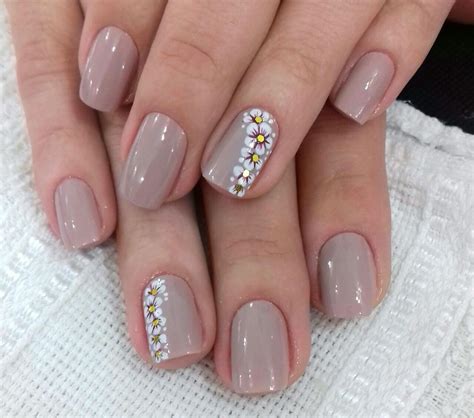 Unhas Unhas Cor Esmalte Nude Unhas Decoradas Firulas Taupe Nails Neutral Nails Spring Nail Art