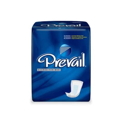 Prevail Male Incontinence Guards Max 6x13 5 208Ct