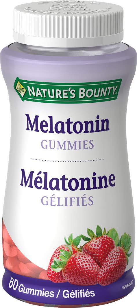 Melatonin Gummies 60 Gummies | Made with nestle