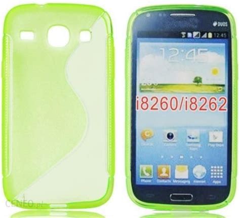 Etui Do Samsung Galaxy Core I8260 Jasny Zielony 1254 Etui Na