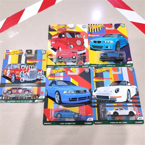 Hot Wheels Car Culture Deutschland German Mercedes Benz Bmw Porsche Audi Volkswagen T Hobbies