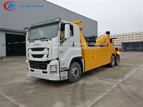 Isuzu Giga Wheeler Ton Wrecker Tow Recovery Truck Road Rescue