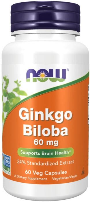 Now Foods Ginkgo Biloba 60 Mg Fitness007 Cz