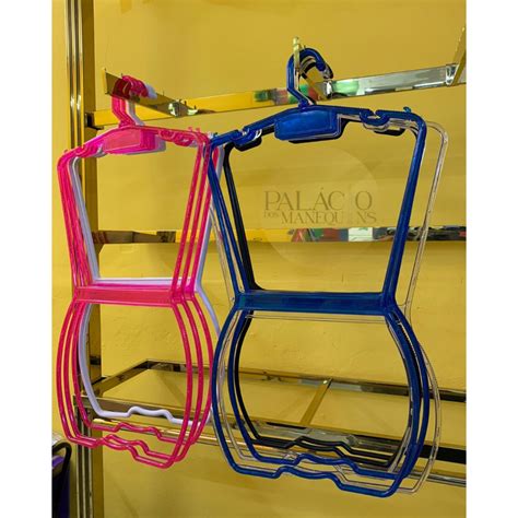 Cabide Silhueta Adulto Corpinho Expositor Organizadora Para Biquínis Roupas Lingerie Shopee