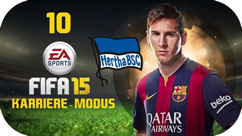 Fifa Karriere Modus Lets Play Gameplay Part Deutsch German