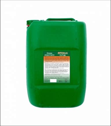 OPTIMAL CLP-68 - Редукторные масла