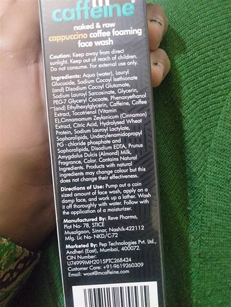 Mcaffeine Naked Raw Cappuccino Coffee Face Scrub