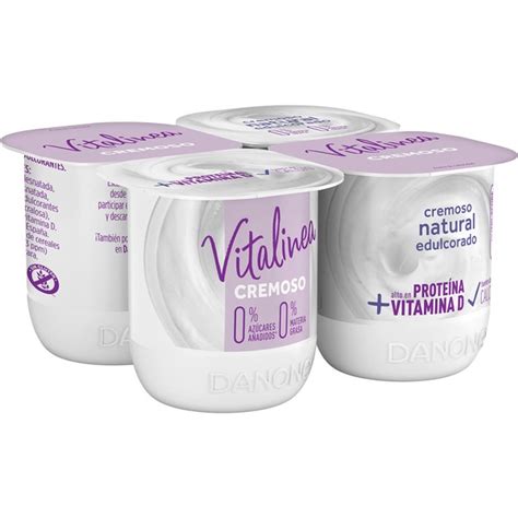 Comprar Yogur Natural Cremoso Edulcorado Desnatado M G Az Cares