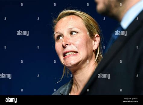 Marion Marechal (Le Pen) during the training day for the candidates of