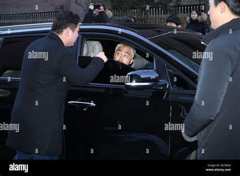 Seoul Korea 03rd Feb 2018 Stars Attend Taeyang And Min Hyo Rin¡®s