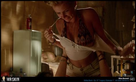 Naked Eliza Bennett In Strike Back II