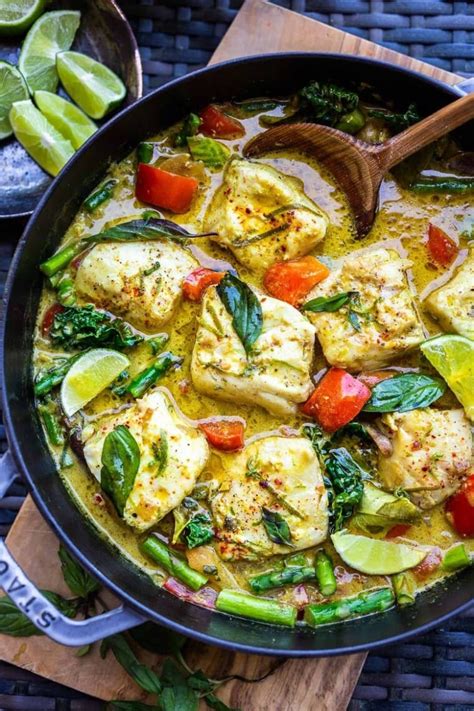 Thai Fish Curry Recipe Feasting At Home