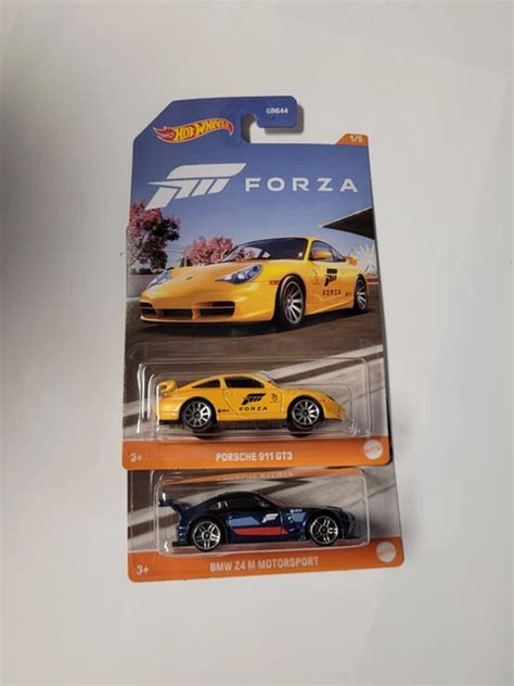 HOT WHEELS FORZA Porsche 911 GT3 BMW Z4 M Sport Automobile EUR 12 26 PicClick FR