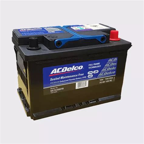 Tripleace AC Delco 65 72S 12V JIS 75AH Car Battery