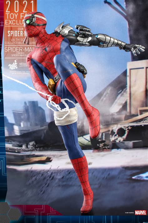Hot Toys VGM51 漫威蜘蛛人 1 6比例蜘蛛人 改造蜘蛛人戰衣 Cyborg Spider Man Suit