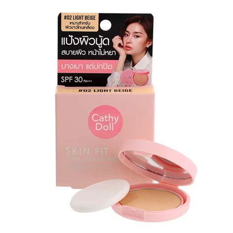 Cathy Doll Skin Fit Nude Matte Pact Powder No G Order Online Tops Supermarket
