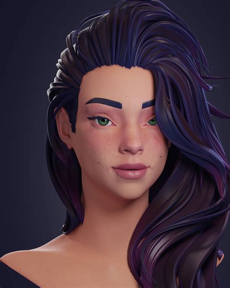 Jackie - Работа из галереи 3D Моделей