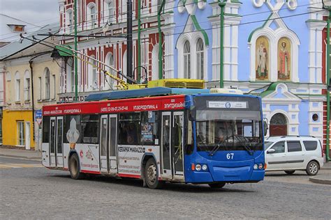 Рыбинск, ВМЗ-5298.01 «Авангард» № 67 — Фото — Городской электротранспорт