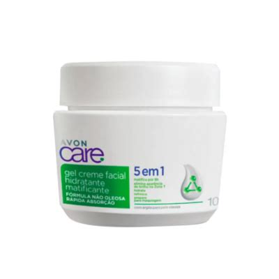 Gel Creme Facial Hidratante Matificante 5 em 1 Avon Care D D Cosméticos