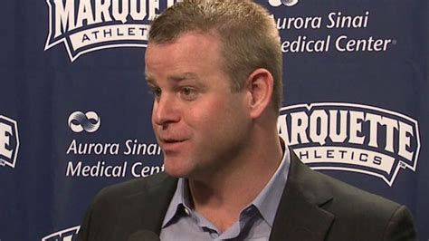 Marquette University Mens Basketball Head Coach Steve Wojciechowski