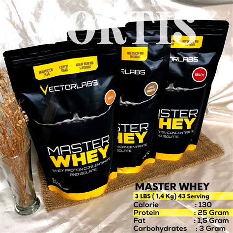 Jual Vector Labs Whey Protein Vectorlabs Master Whey Lbs X Serving