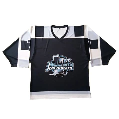 Training Custom Size Unisex Custom Pattern Plain White Hockey Jersey