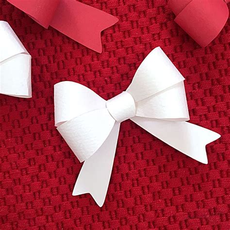 cute  paper bow  directions