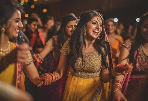 Premium Photo | Indian wedding dance