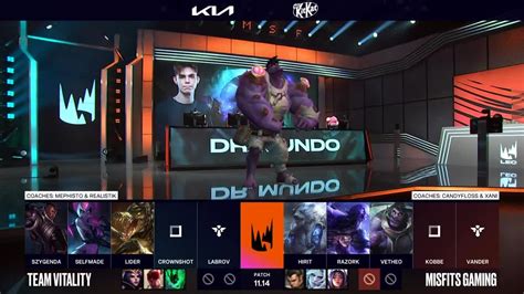 Vitality Vs Misfits EN LEC Summer Split 2021 W7D1 1080p CDA