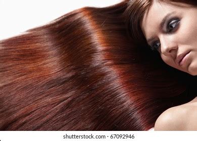 Naked Woman Brown Long Hair Images Stock Photos Vectors Shutterstock