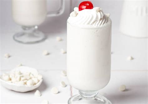 Frozen White Hot Chocolate No Heat Needed