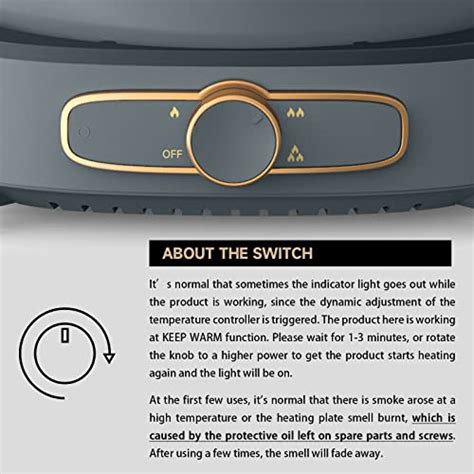 Dezin Electric Shabu Shabu Pot With Removable Pot L Non Stick Hot Pot Electric With Multi