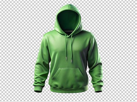 Premium Psd Green Hoodie