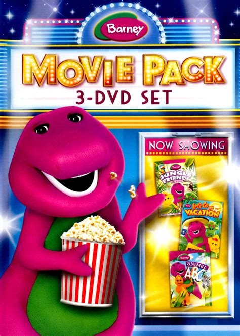 Best Buy: Barney: Movie Pack Jungle Friends/Let's Go on Vacation/Animal ABCs [3 Discs] [DVD]