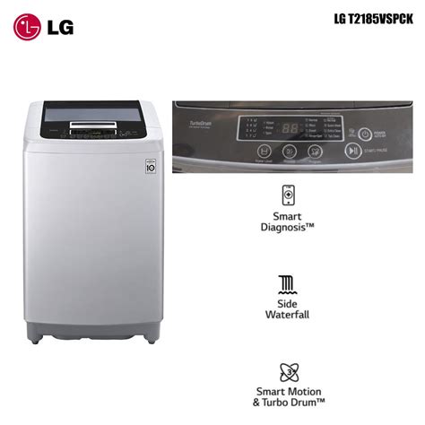 Jual Mesin Cuci Lg Kg Top Loading Smart Inverter T Vspck