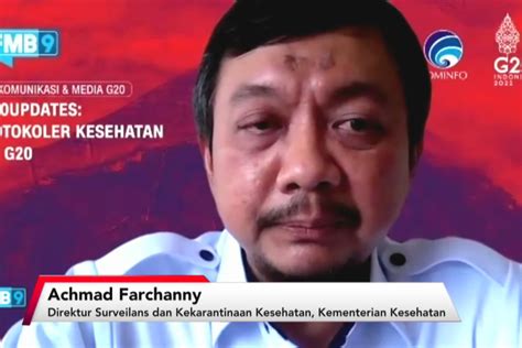 Pemerintah Terapkan Protokol Kesehatan Untuk Cegah COVID 19 Di KTT G20