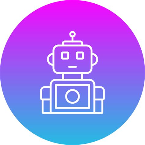 Robot Icon Generic Gradient Fill