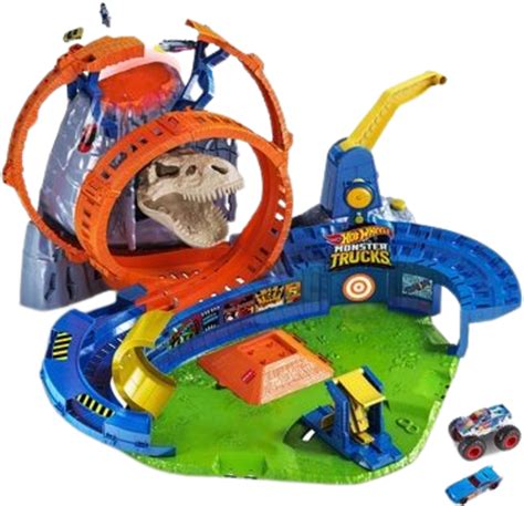 Hot Wheels Monster Trucks Vulkan Arena Playset Playpolis UK