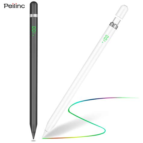 Caneta Stylus Para Ipad Display De Energia Led Capacitivo Ativo