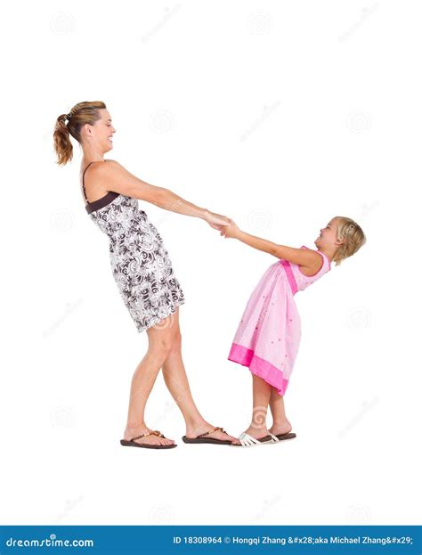 Mother And Daughter Dance Stock Images Image 18308964