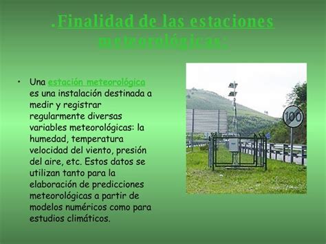 Estaciones Meteorologicas Ppt