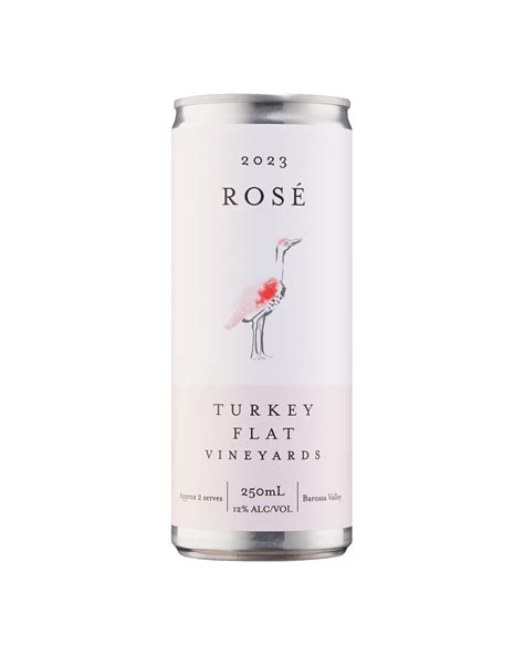 Buy Turkey Flat Barossa Valley Rose Cans 2023 250ml Online Low Prices