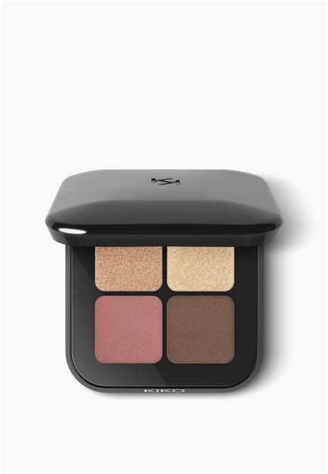 Палетка теней из 4 цветов Kiko Milano с мультифинишем, цвет ...