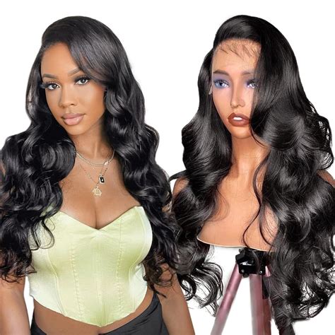 Amazon Alipop Inch X Lace Front Wigs Human Hair Density