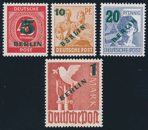 BERLIN MiNr 64 67 Tadellos Postfrisch Gepr Schlegel Mi 260 EBay