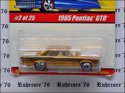 Hot Wheels Pontiac GTO Pontiac Gto Pontiac Hot Wheels