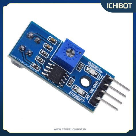 Sensor Infrared Line Tracking Tcrt 5000 Sensor Garis Pcb Biru