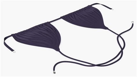 Triangle Bikini Top D Model Ds Blend C D Fbx Max Ma Lxo Obj Free D