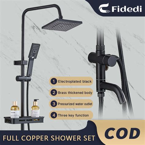 Fidedi Shower Set Stainless Steel In Stainless Steel Shower Faucet Set Hot And Cold